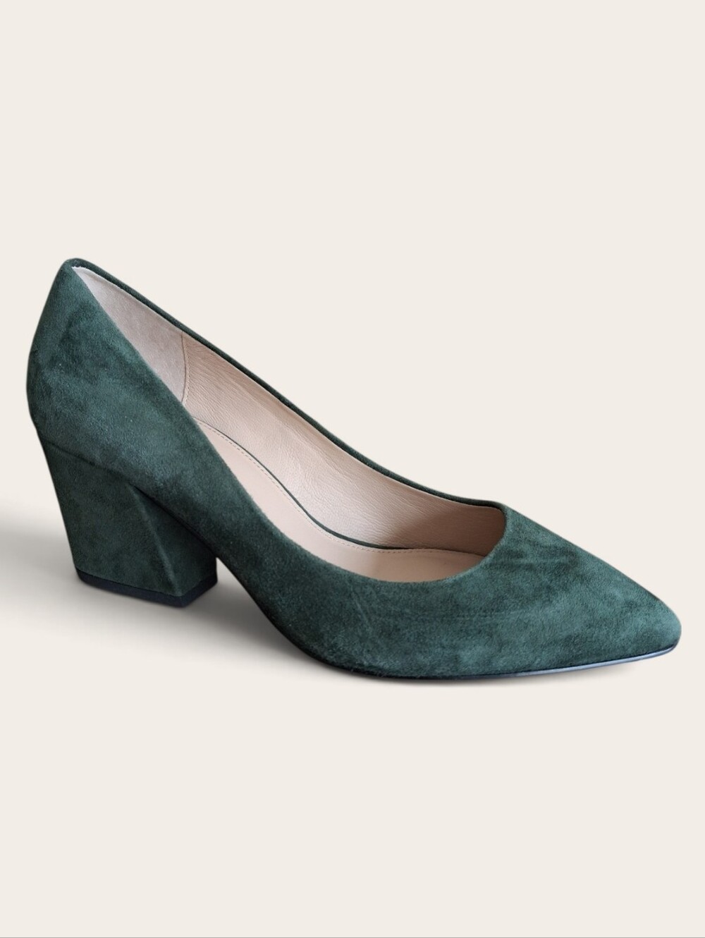 Botkier New York Stella Suede Slip-on Pumps Forest Green ** Size 9.5